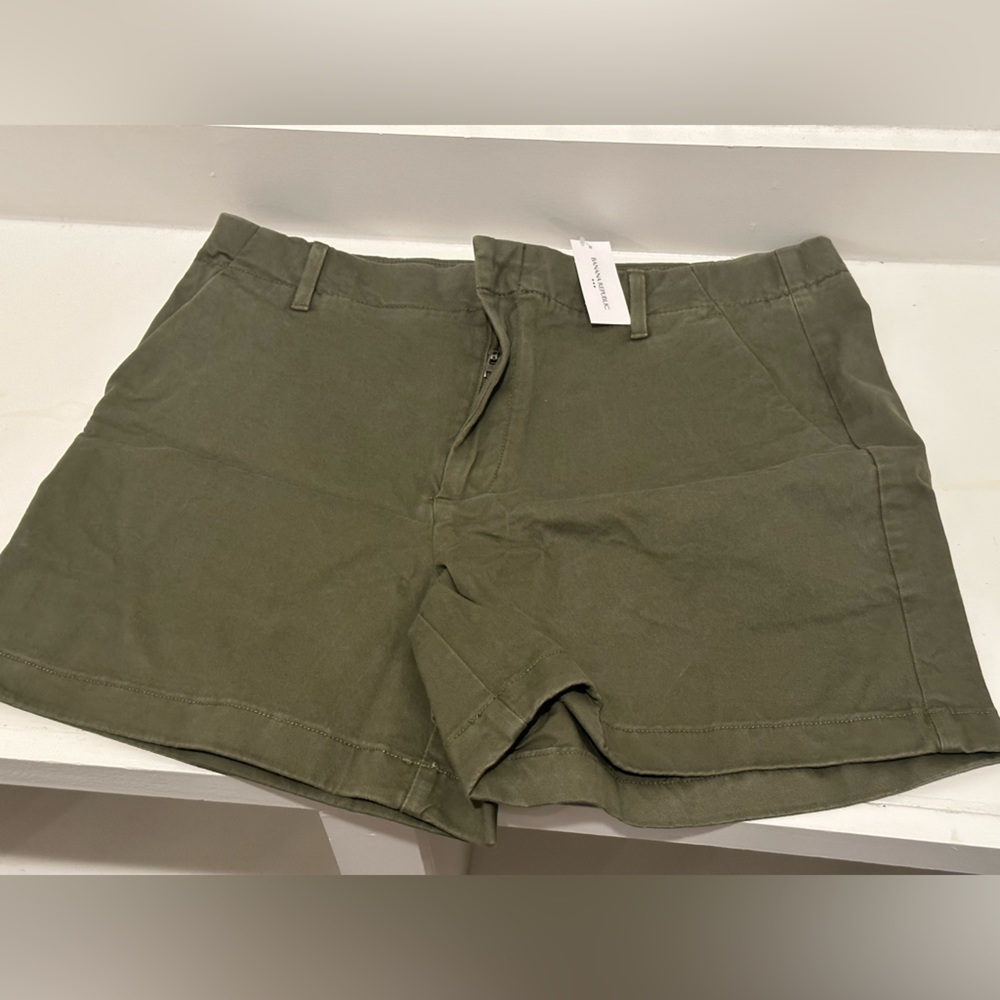NWT - Banana Republic Authentic Chino shorts - 5” midrise size 8  New w/tags..